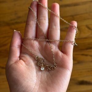 Virgo Faux Gold Necklace